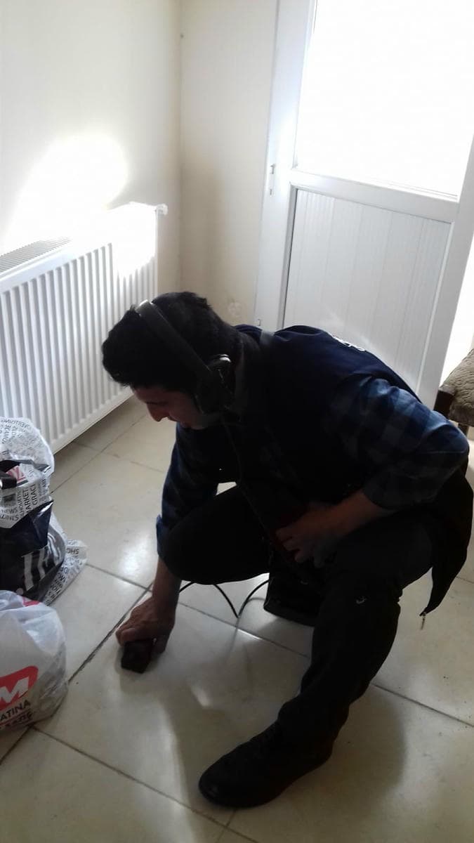 Su kaçağı tespiti nem ve kabarma